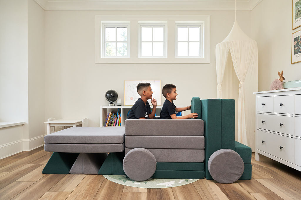 Modular kids play couch